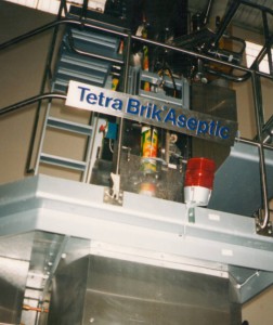 Tetrapak filling machine